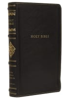 KJV Sovereign Collection Bible Personal Size Black (Red Letter Edition) Premium Imitation Leather