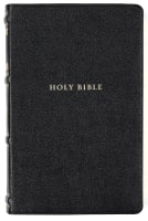 NKJV Personal Size Reference Bible Sovereign Collection Black (Red Letter Edition) Genuine Leather