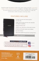 KJV End-Of-Verse Reference Bible Personal Size Large Print Black Thumb Indexed (Red Letter Edition) Premium Imitation Leather