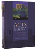 Acts Introduction and 1: 1-2 47 (Volume 1) (#01 in Acts  An Exegetical Commentary Series) Hardback