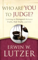 Who Are You to Judge? Paperback