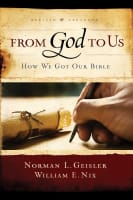 From God to Us Paperback