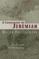 A Commentary on Jeremiah Paperback
