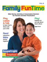 Fall B 2023 Family Funtime Pages (Ages 2-5) (Gospel Light Living Word Series) Paperback