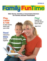Spring B 2023 Ages 2/3 4/5 Family Funtime Pages (Gospel Light Living Word Series) Paperback
