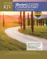 KJV Standard Lesson Commentary 2019-2020 Hardback