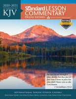 KJV Standard Lesson Commentary Deluxe Edition 2020-2021 Paperback