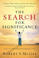 The Search For Significance Paperback