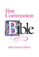 Nab St Joseph First Communion Bible (Girls) Flexi-back