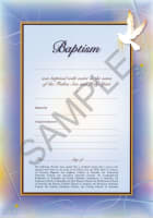 Certificate: Baptism (10 Pack) Stationery