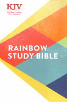 KJV Rainbow Study Bible Hardback