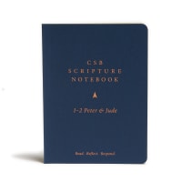 CSB Scripture Notebook 1-2 Peter and Jude Paperback