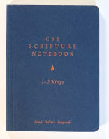 CSB Scripture Notebook 1-2 Kings Paperback