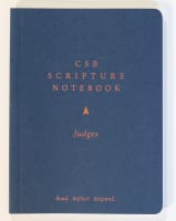 CSB Scripture Notebook Judges Paperback