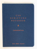 CSB Scripture Notebook Lamentations Paperback