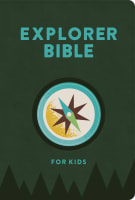 CSB Explorer Bible For Kids Olive Compass Indexed Imitation Leather