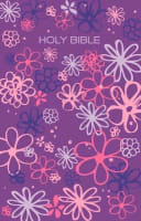 ICB Gift & Award Bible Purple Flowers (Black Letter Edition) Paperback