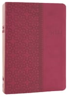 KJV Study Bible Cranberry (Second Edition) Premium Imitation Leather