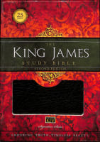 KJV Study Bible Black (Second Edition) Bonded Leather