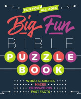 Big Fun Bible Puzzle Book Paperback