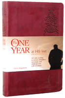The One Year At His Feet Devotional Imitation Leather