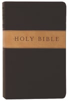 NLT Premium Gift Bible Dark Brown/Tan (Red Letter Edition) Imitation Leather