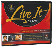NLT Live It Now! Complete Dramatized Audio Bible (8 Mp3 Cds) Compact Disc