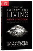 The One Year Impact For Living (Men's Devotional) Paperback