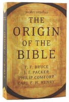 The Origin of the Bible Paperback