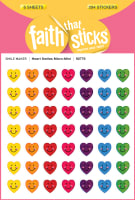 Heart Smiles Micro-Mini (6 Sheets, 294 Stickers) (Stickers Faith That Sticks Series) Stickers