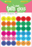 Mini Happy Face (6 Sheets, 216 Stickers) (Stickers Faith That Sticks Series) Stickers