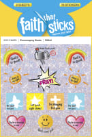 Encouraging Words (6 Sheets, 78 Stickers) (Stickers Faith That Sticks Series) Stickers
