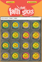 Smile! (6 Sheets, 96 Stickers) (Stickers Faith That Sticks Series) Stickers