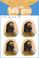 Jesus, Our Savior (6 Sheets, 24 Stickers) (Stickers Faith That Sticks Series) Stickers