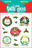 Wreaths Stick-N-Sniff (6 Sheets, 72 Stickers) (Stickers Faith That Sticks Series) Stickers