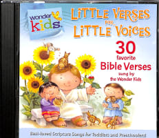 Little Verses For Little Voices (#02 in Wonder Kids Music Series) Compact Disc