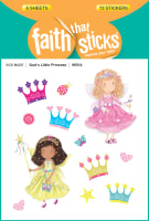God's Little Princess (6 Sheets, 72 Stickers) (Stickers Faith That Sticks Series) Stickers