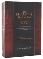 The Macarthur Topical Bible Hardback