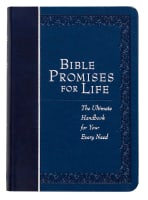 Bible Promises For Life (Navy) Imitation Leather