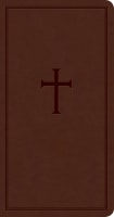 CSB Single-Column Pocket New Testament Brown (Red Letter Edition) Imitation Leather