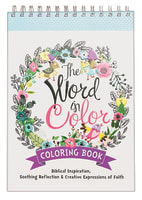 The Word in Color (Adult Coloring Books Series) Spiral