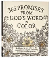 365 Promises From God's Word in Color (Adult Coloring Books Series) Paperback