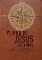 366 Devotions: Words of Jesus For Men (Tan) Imitation Leather