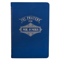 101 Prayers For Mr & Mrs (Navy) Imitation Leather