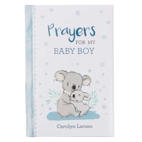 Prayers For My Baby Boy Padded Hardback