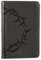 ESV Compact Bible Charcoal Crown (Black Letter Edition) Imitation Leather