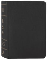 ESV Study Bible Personal Size Black (Black Letter Edition) Genuine Leather