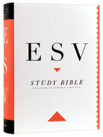 ESV Study Bible Large Print (Black Letter Edition) Hardback