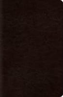 ESV Reference Bible Coffee (Red Letter Edition) Imitation Leather