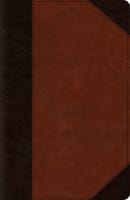 ESV Reference Bible Trutone Brown/Cordovan Portfolio (Red Letter Edition) Imitation Leather
